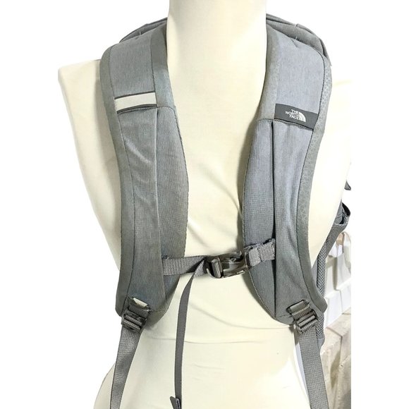 North Face Jester Backpack UA Alabama Athletes Laptop Sleeve 2 Handles Gray - Picture 2 of 15